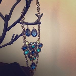 Earrings and Necklace Set